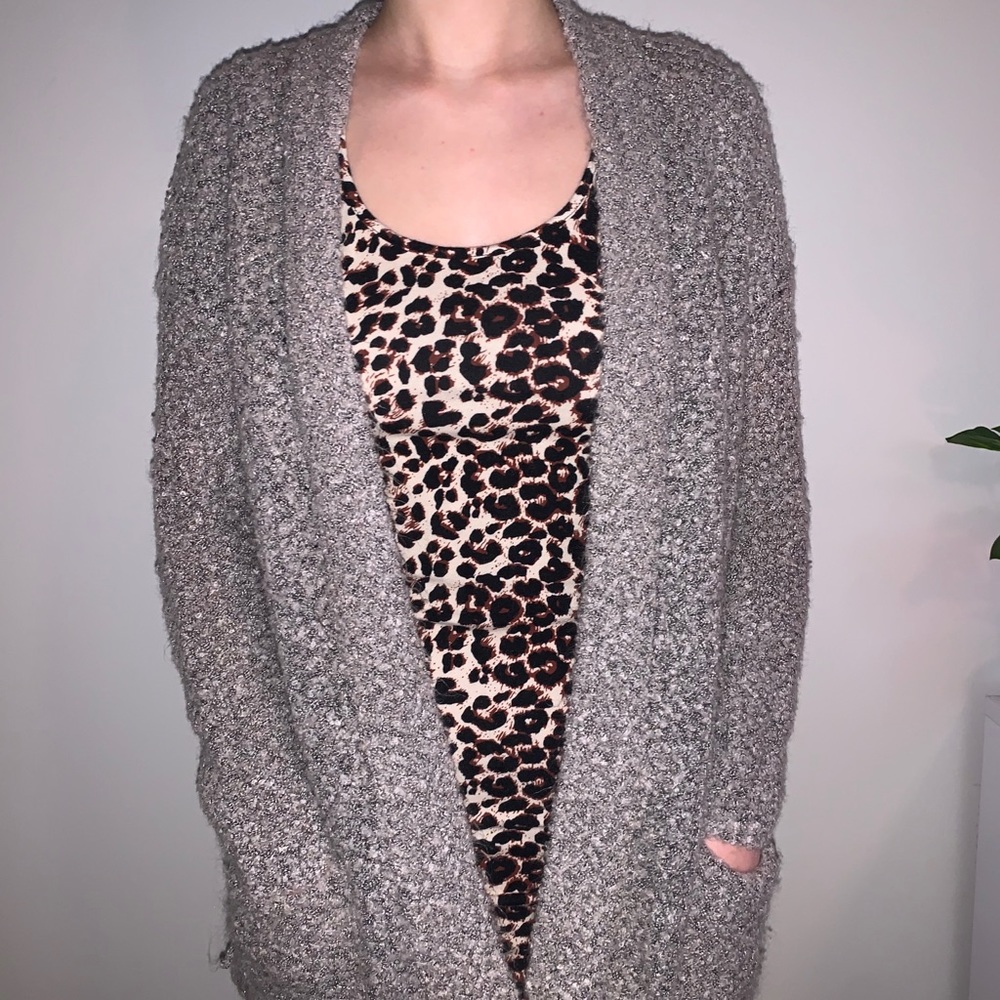 Grey Cardigan